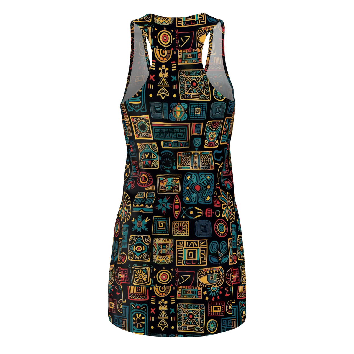 Women's Cut & Sew Racerback Dress (AOP)