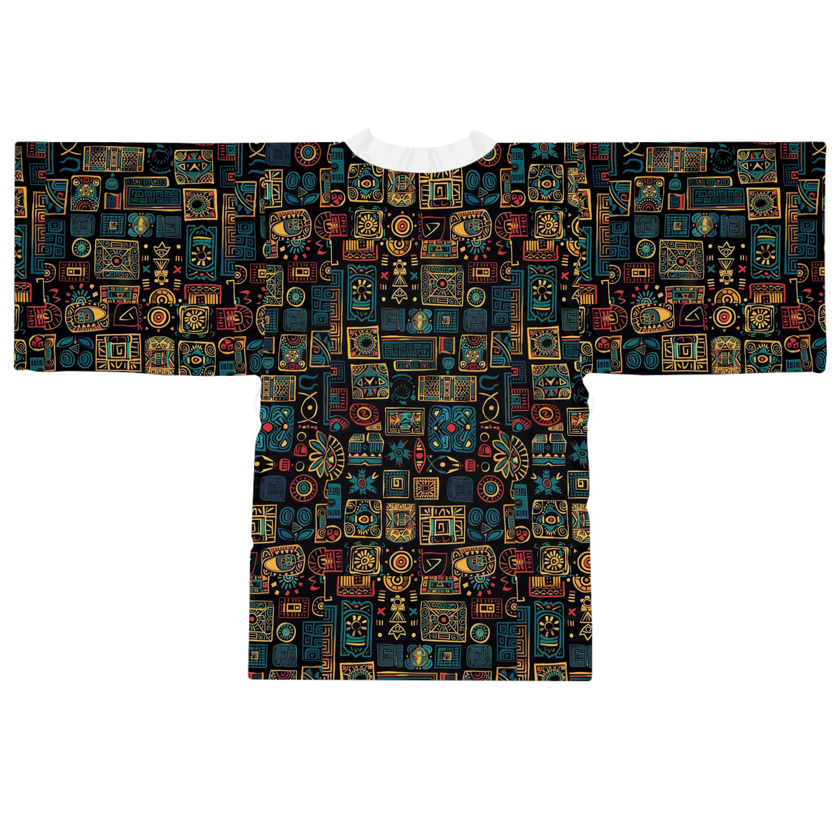 Long Sleeve Kimono Robe (AOP)