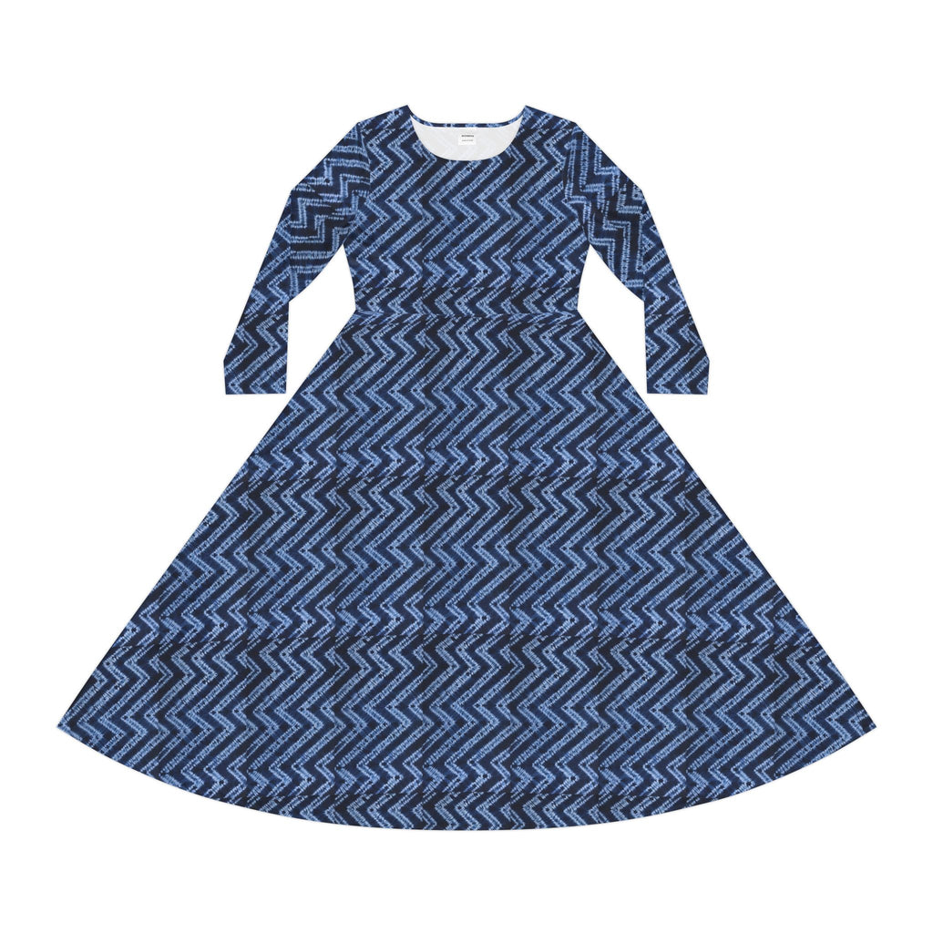 Women's Long Sleeve Dance Dress (AOP)