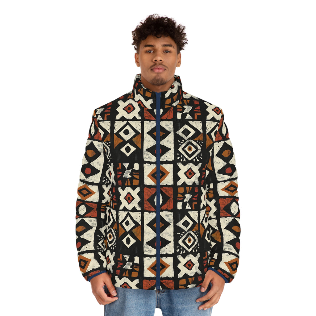 Men's Puffer Jacket (AOP)