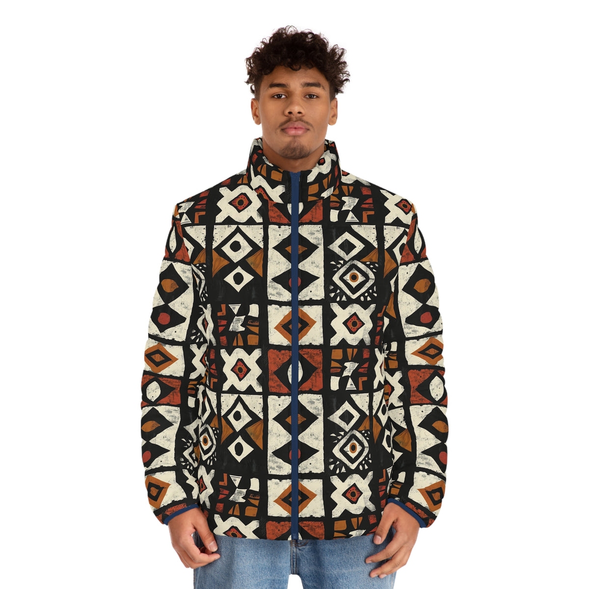 Men's Puffer Jacket (AOP)