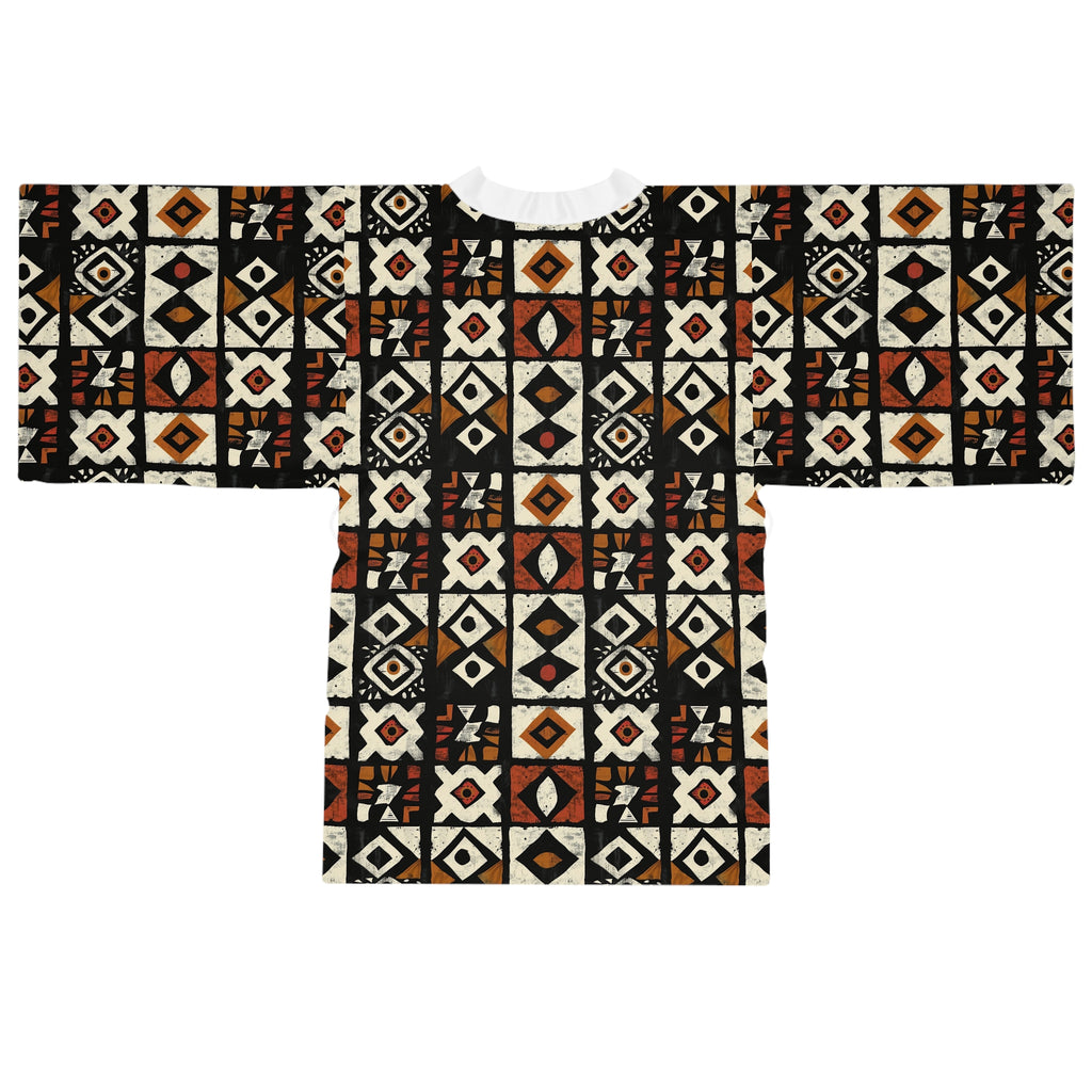 Long Sleeve Kimono Robe (AOP)