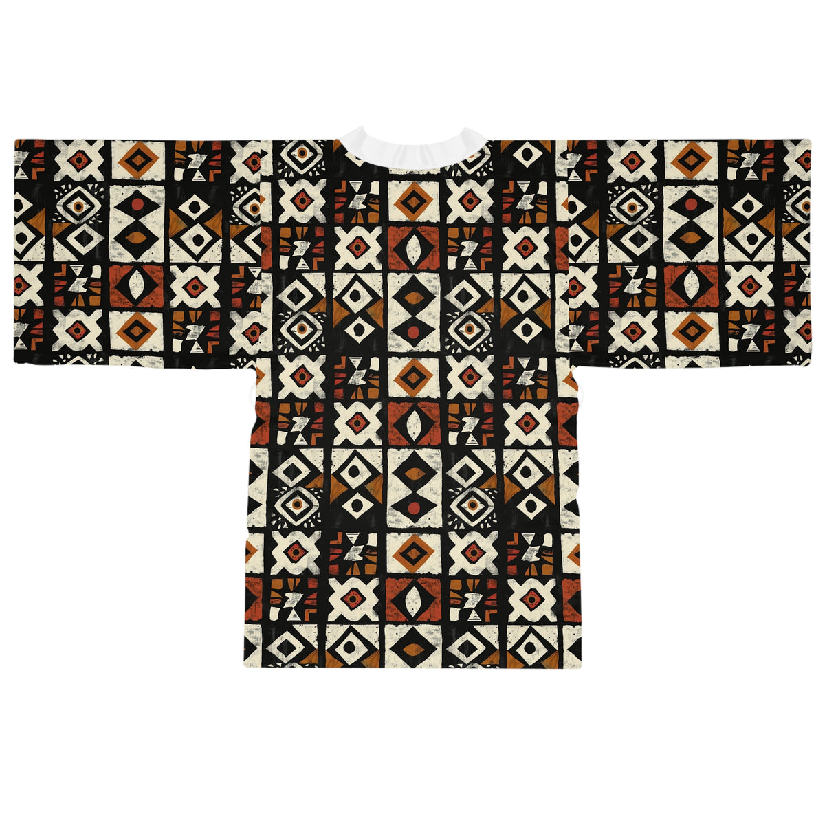 Long Sleeve Kimono Robe (AOP)