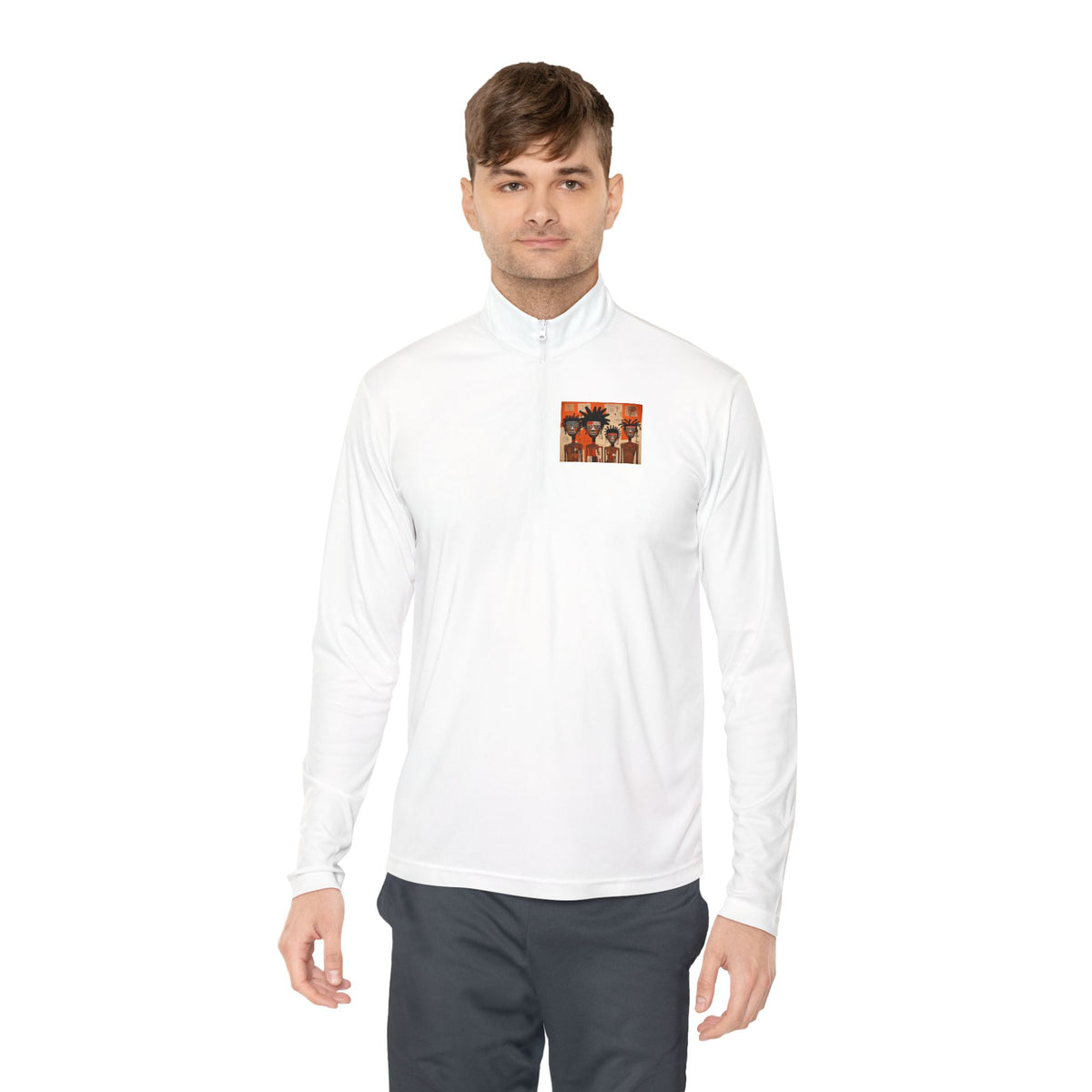 Unisex Quarter-Zip Pullover