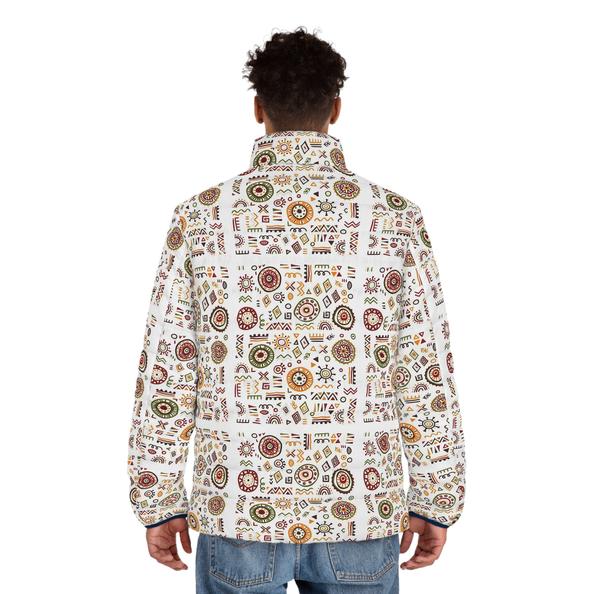 Men's Puffer Jacket (AOP)