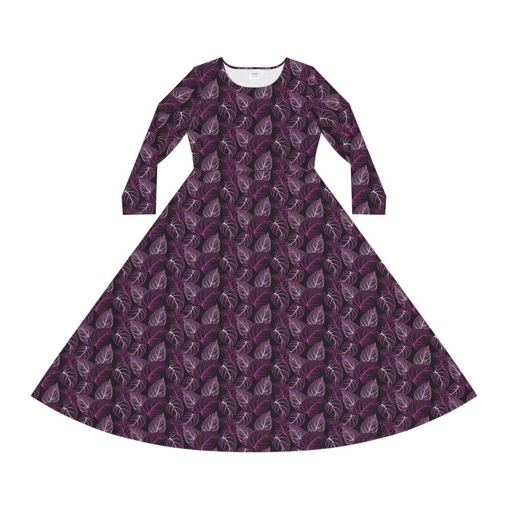 Women's Long Sleeve Dance Dress (AOP)
