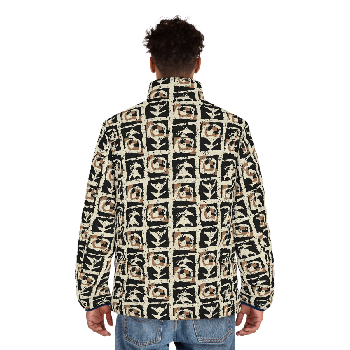 Men's Puffer Jacket (AOP)