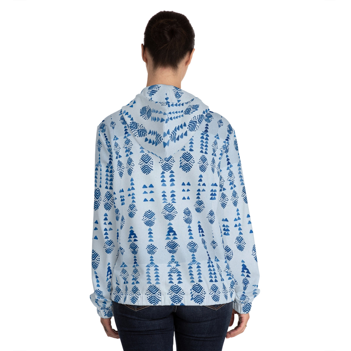 Women’s Full-Zip Hoodie (AOP)