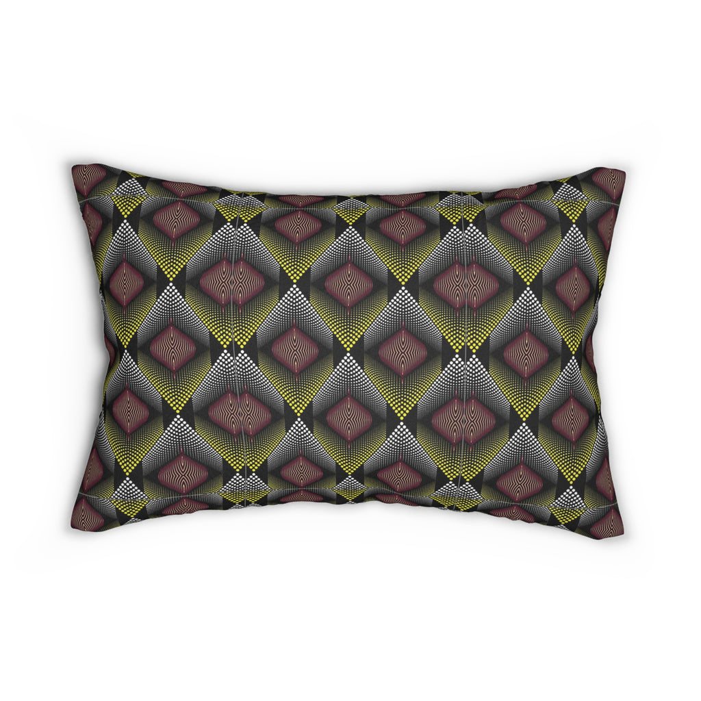 Spun Polyester Lumbar Pillow