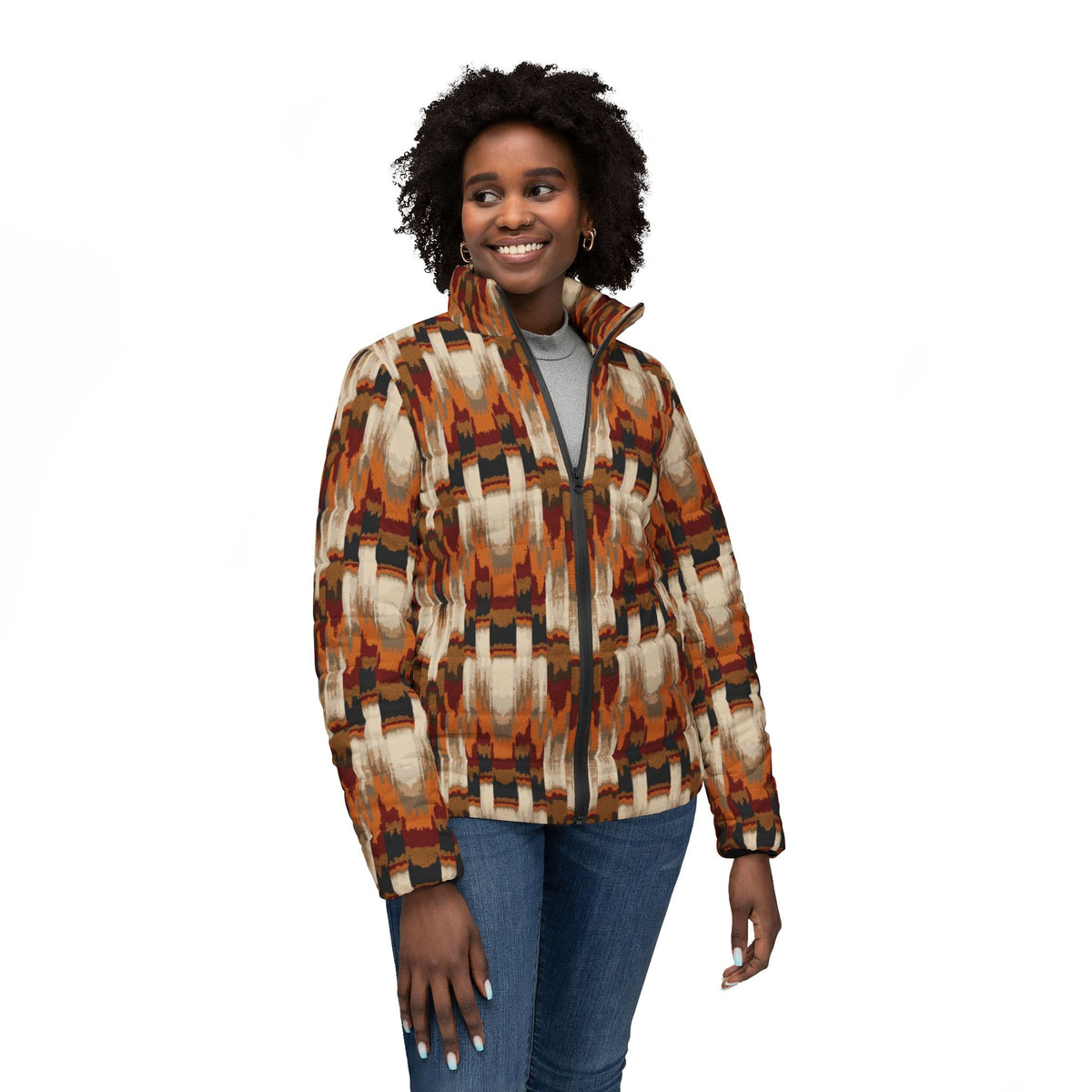 Women’s Puffer Jacket (AOP)