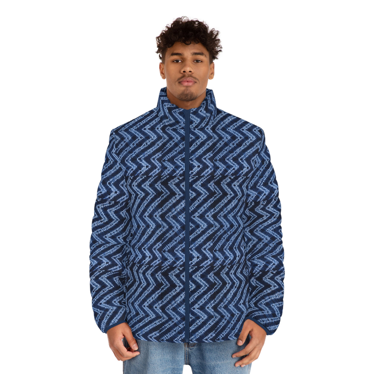Men's Puffer Jacket (AOP)