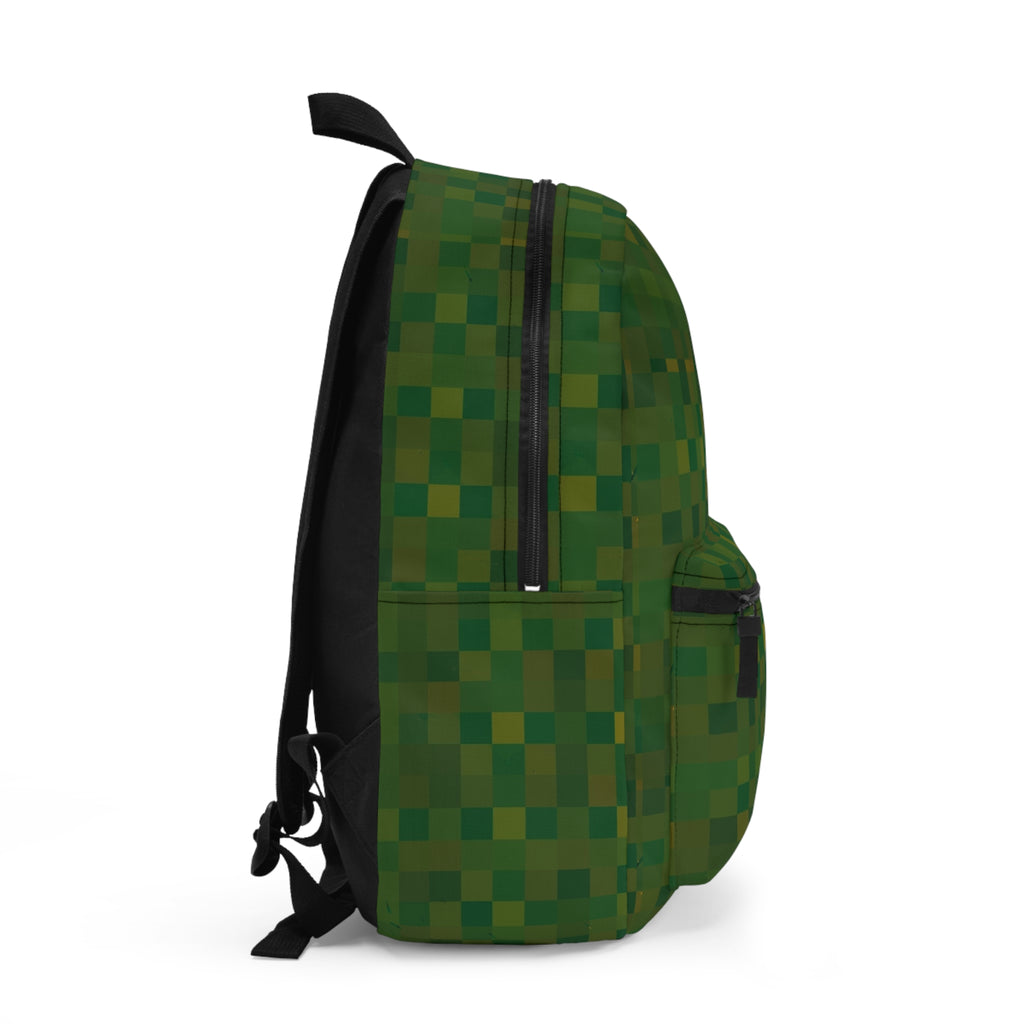 Green Pixel Camo Backpack