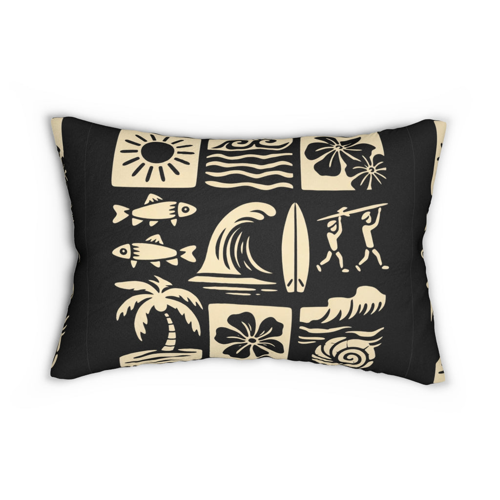 Spun Polyester Lumbar Pillow