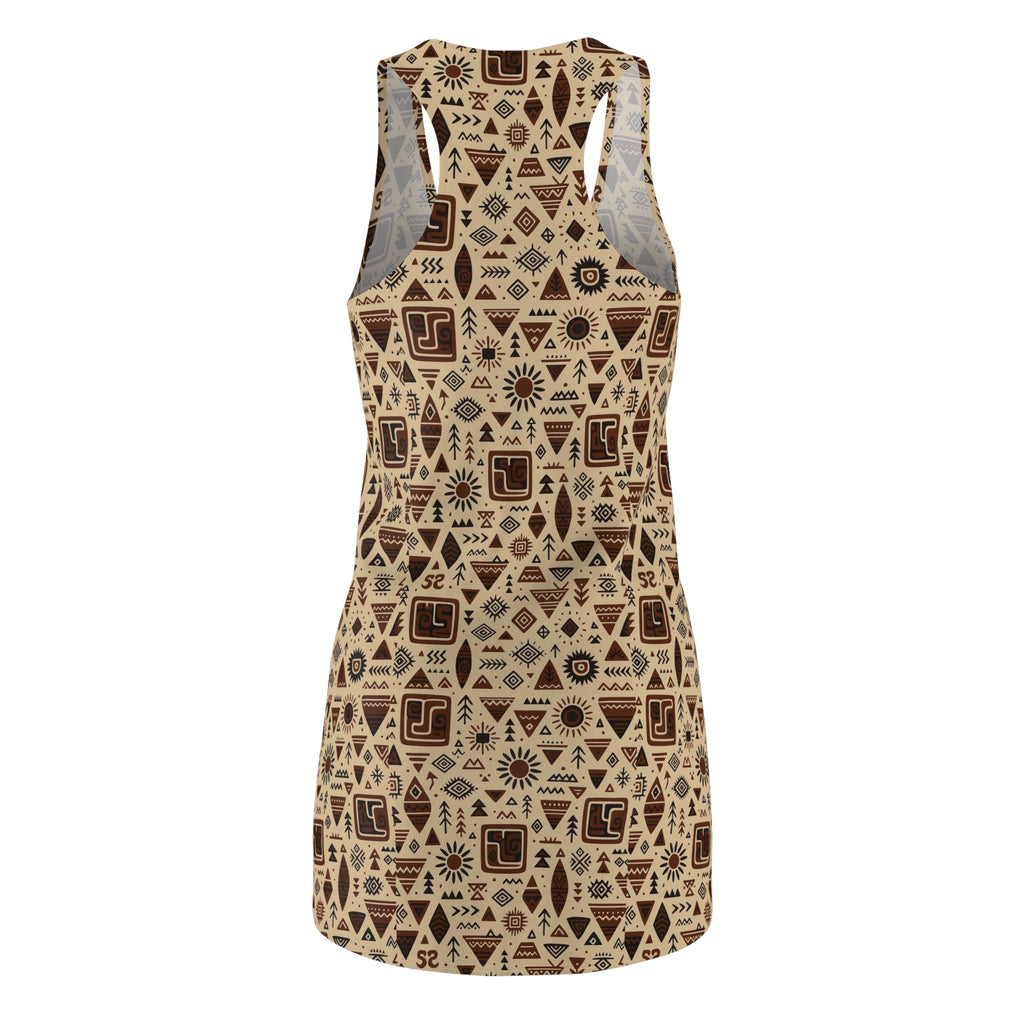 Women's Cut & Sew Racerback Dress (AOP)