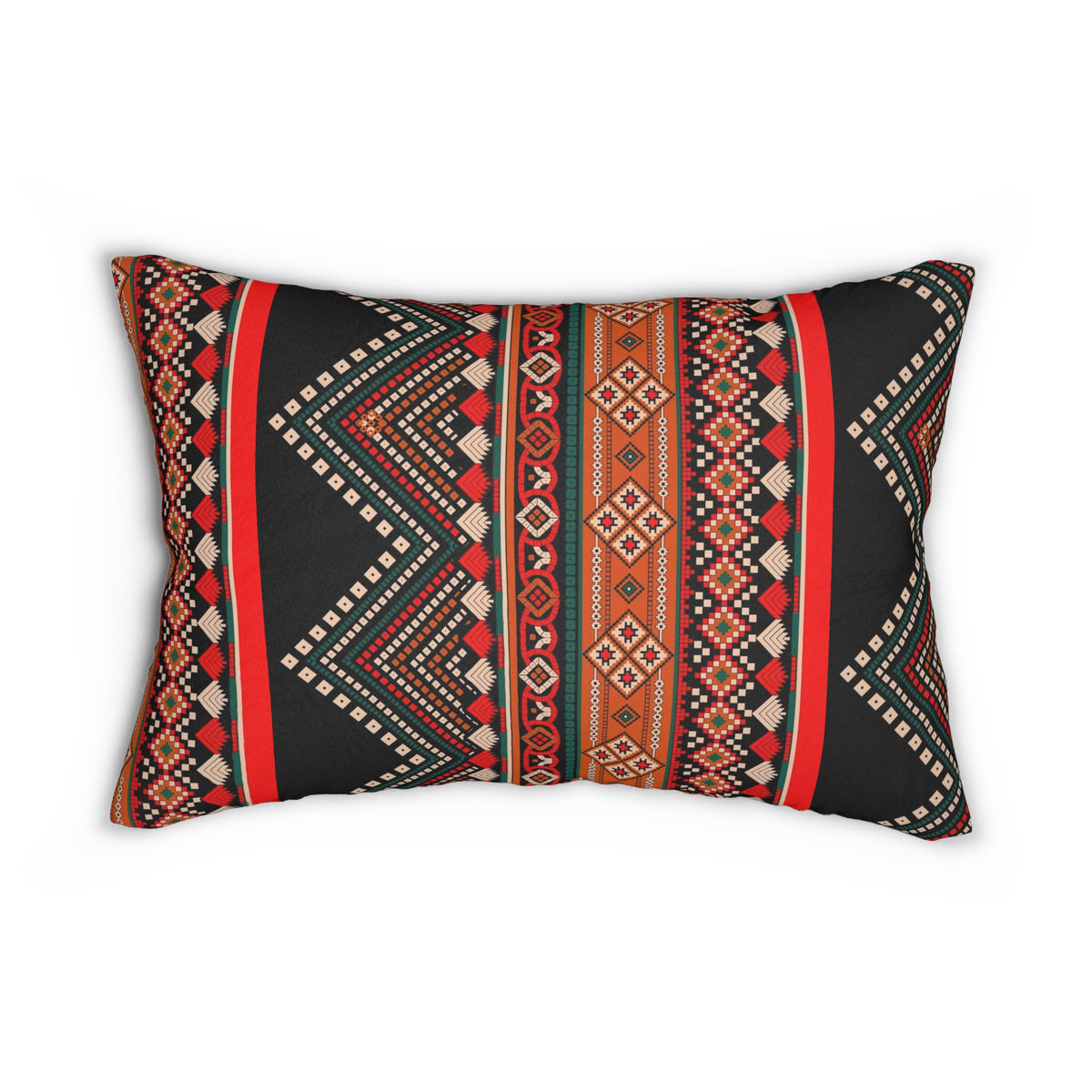 Spun Polyester Lumbar Pillow