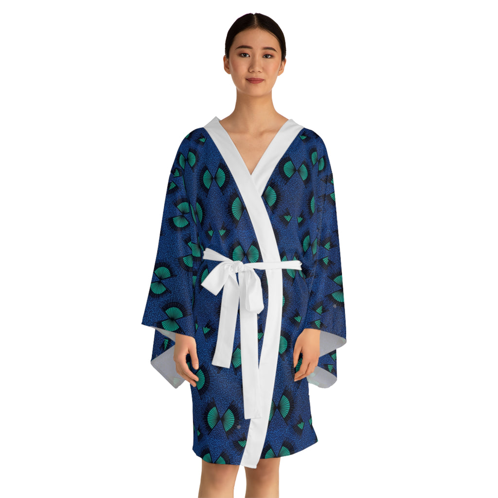Long Sleeve Kimono Robe (AOP)