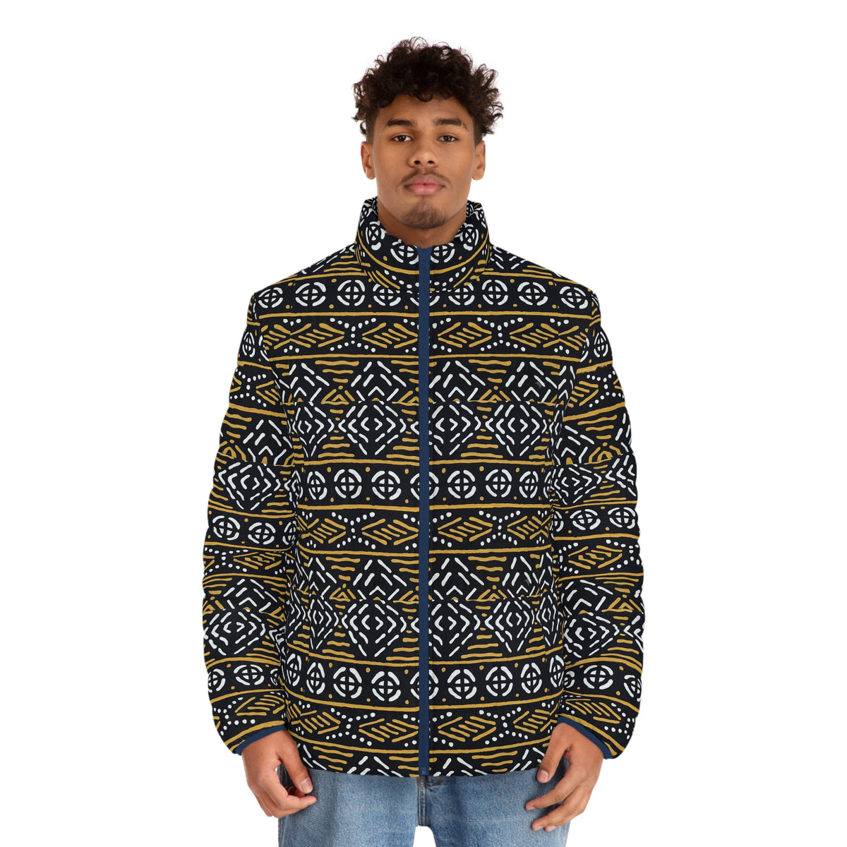 Men's Puffer Jacket (AOP)