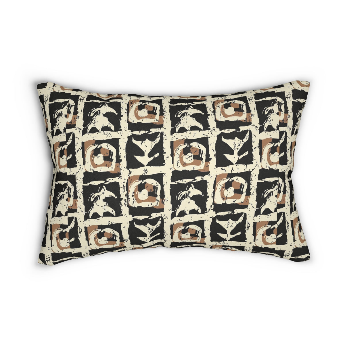 Spun Polyester Lumbar Pillow