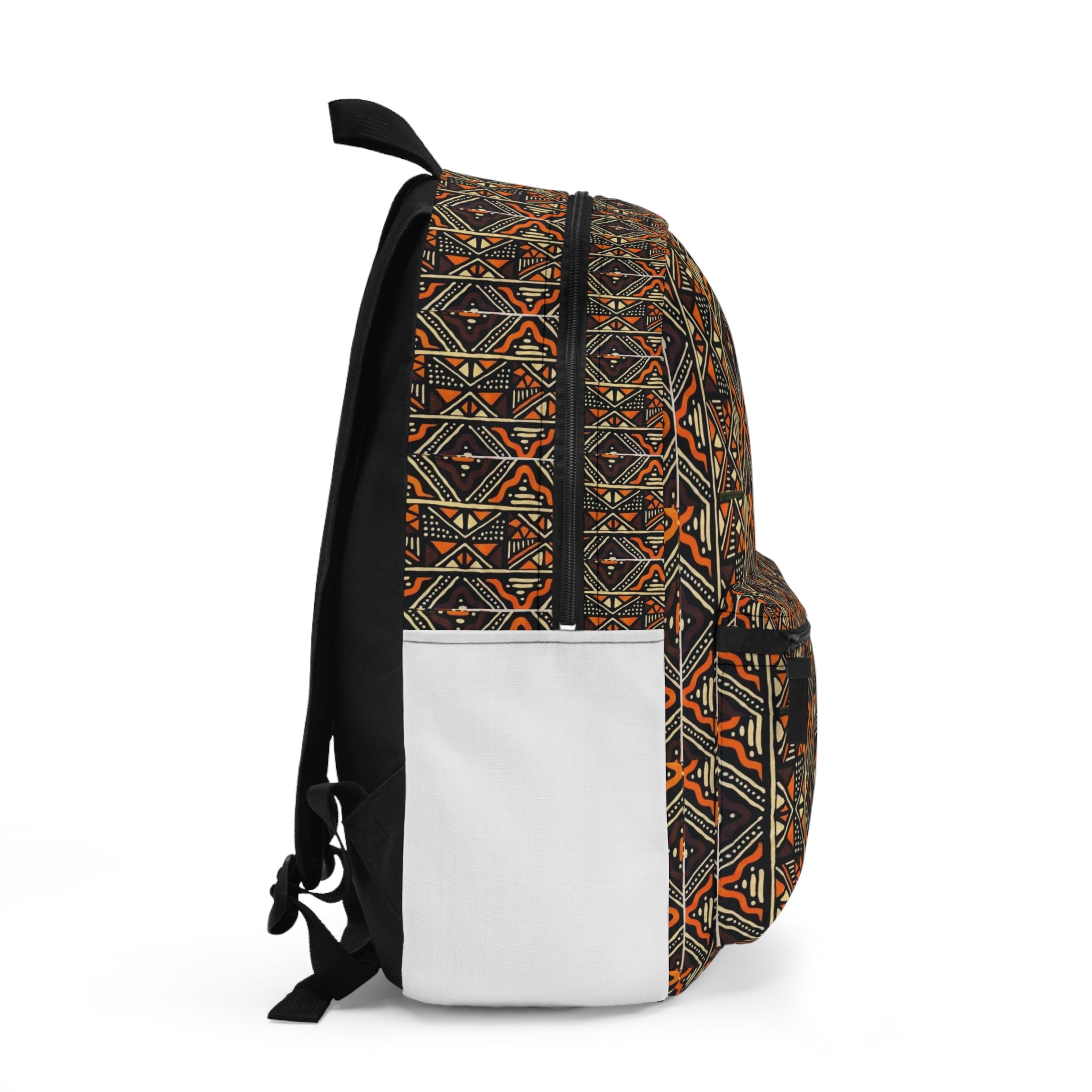 Tribal Geo Pattern Backpack — Boho Aztec-Inspired School & Travel Bag