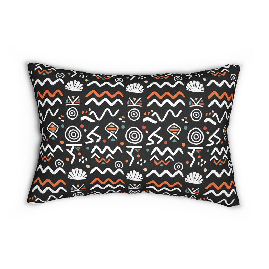 Spun Polyester Lumbar Pillow