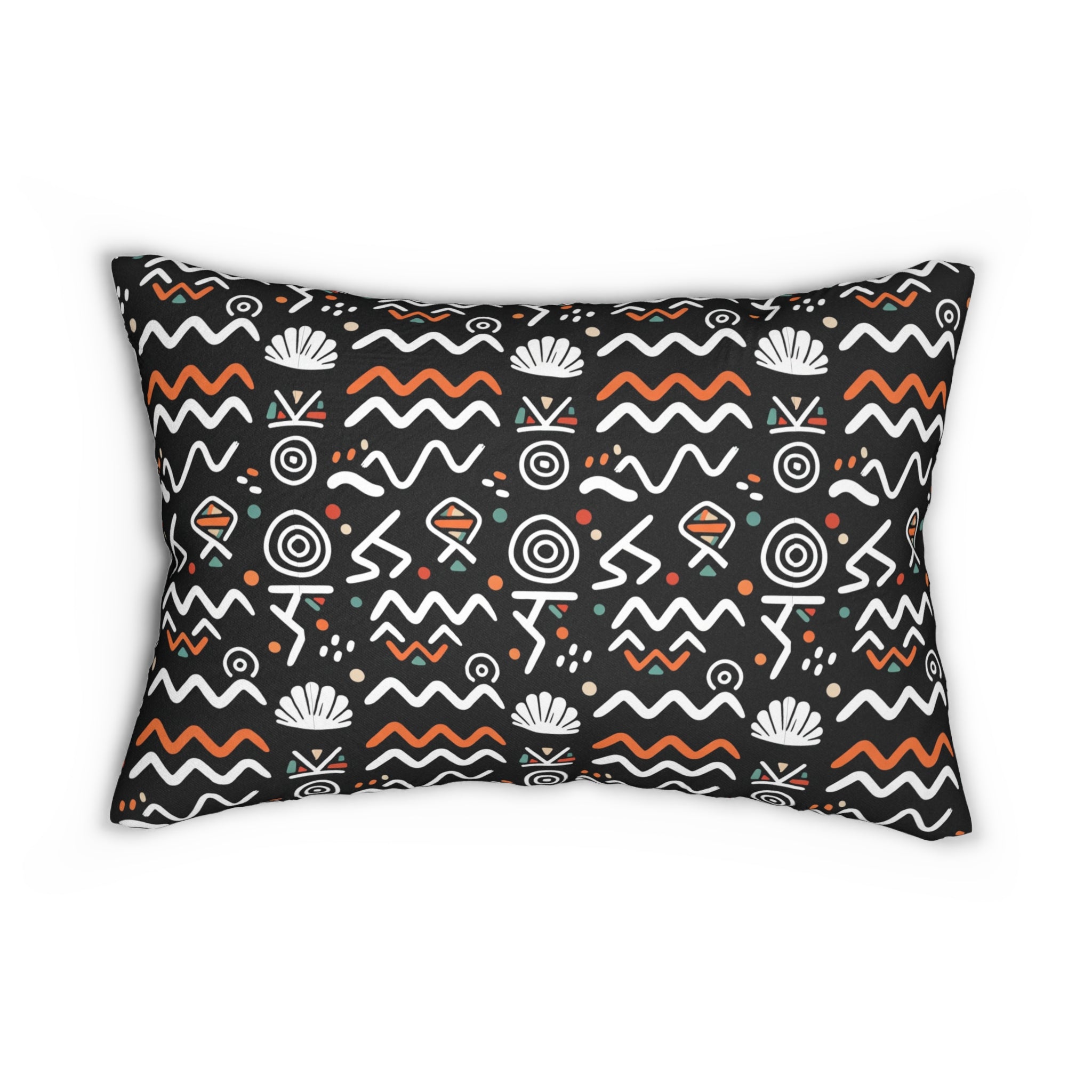 Spun Polyester Lumbar Pillow