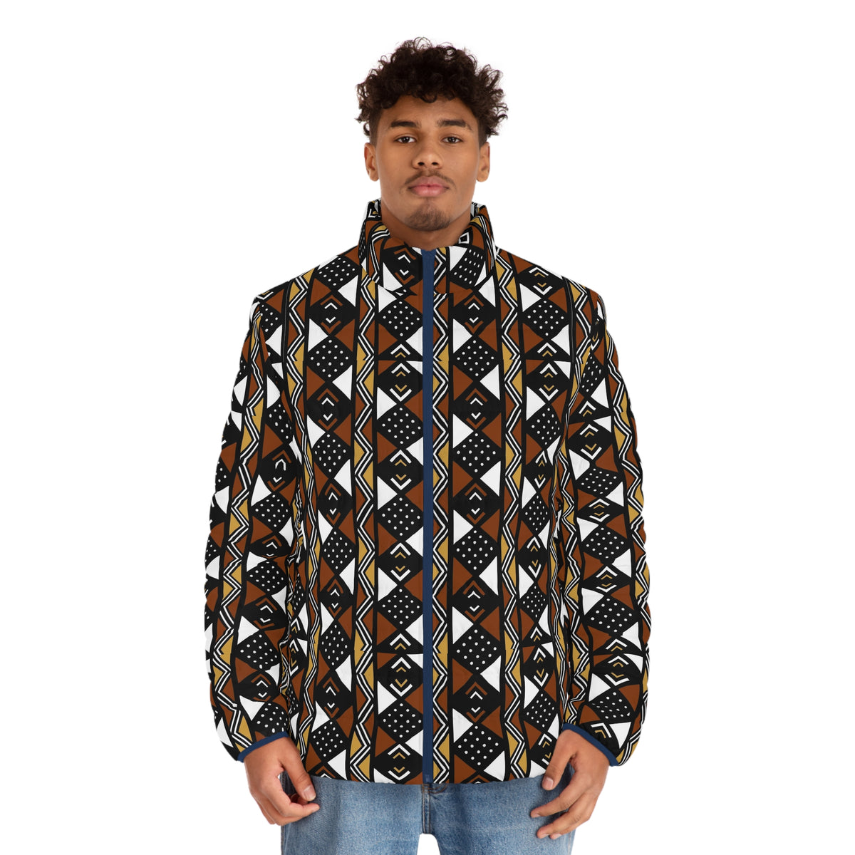 Men's Puffer Jacket (AOP)