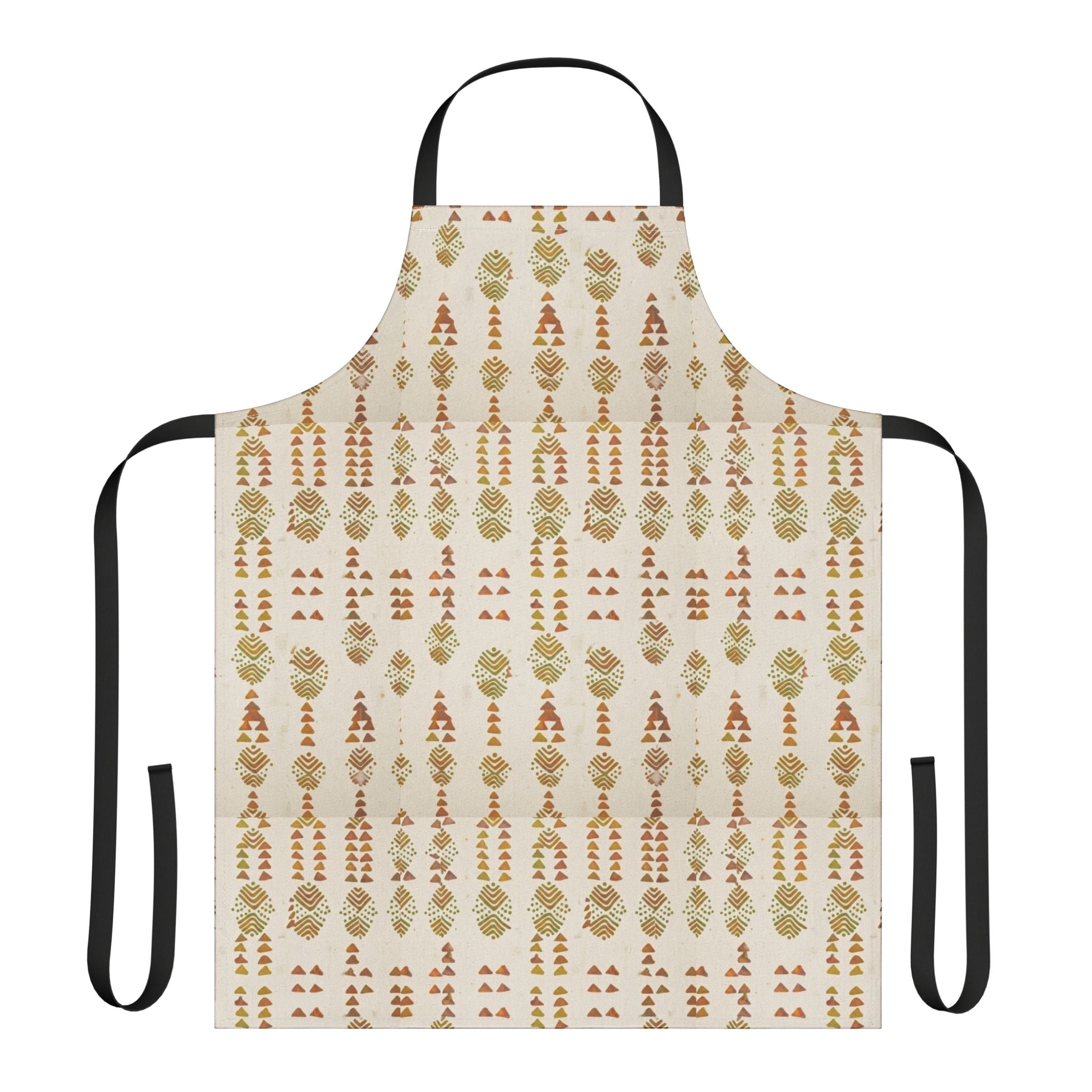 Holiday Gnome Pattern Apron - Festive Gardening & Baking Bib