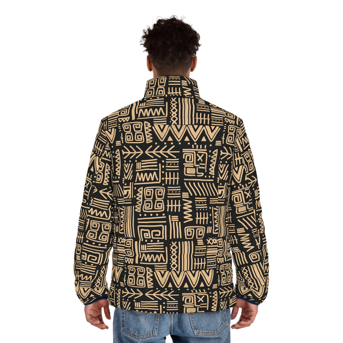 Men's Puffer Jacket (AOP)