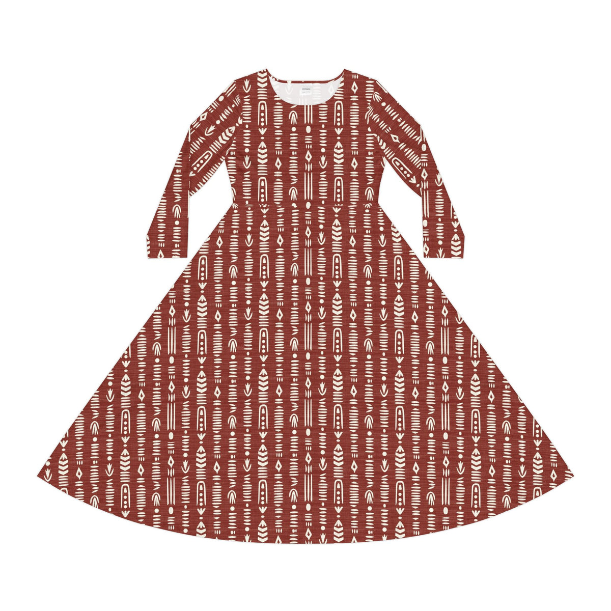 Women's Long Sleeve Dance Dress (AOP)