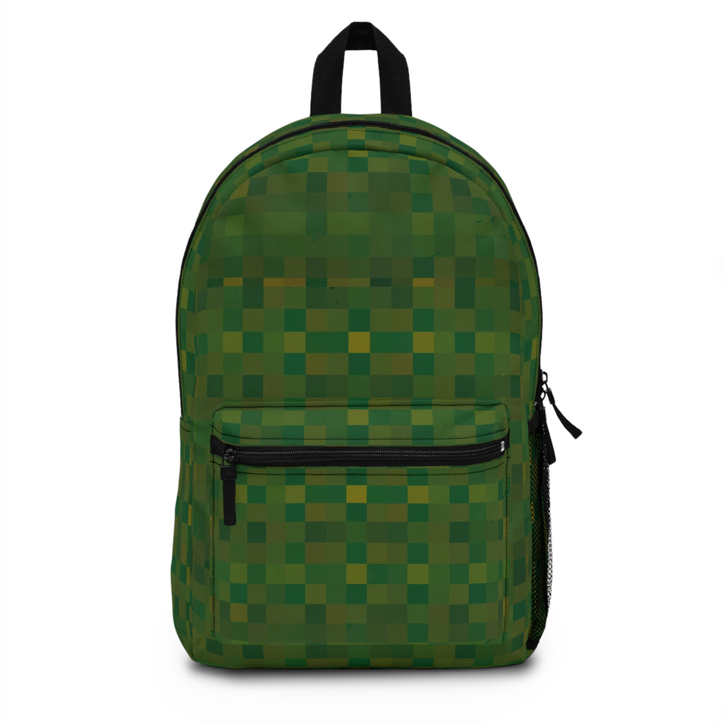 Green Pixel Camo Backpack