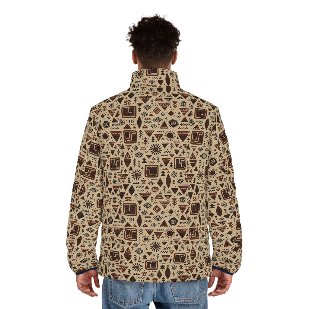 Men's Puffer Jacket (AOP)