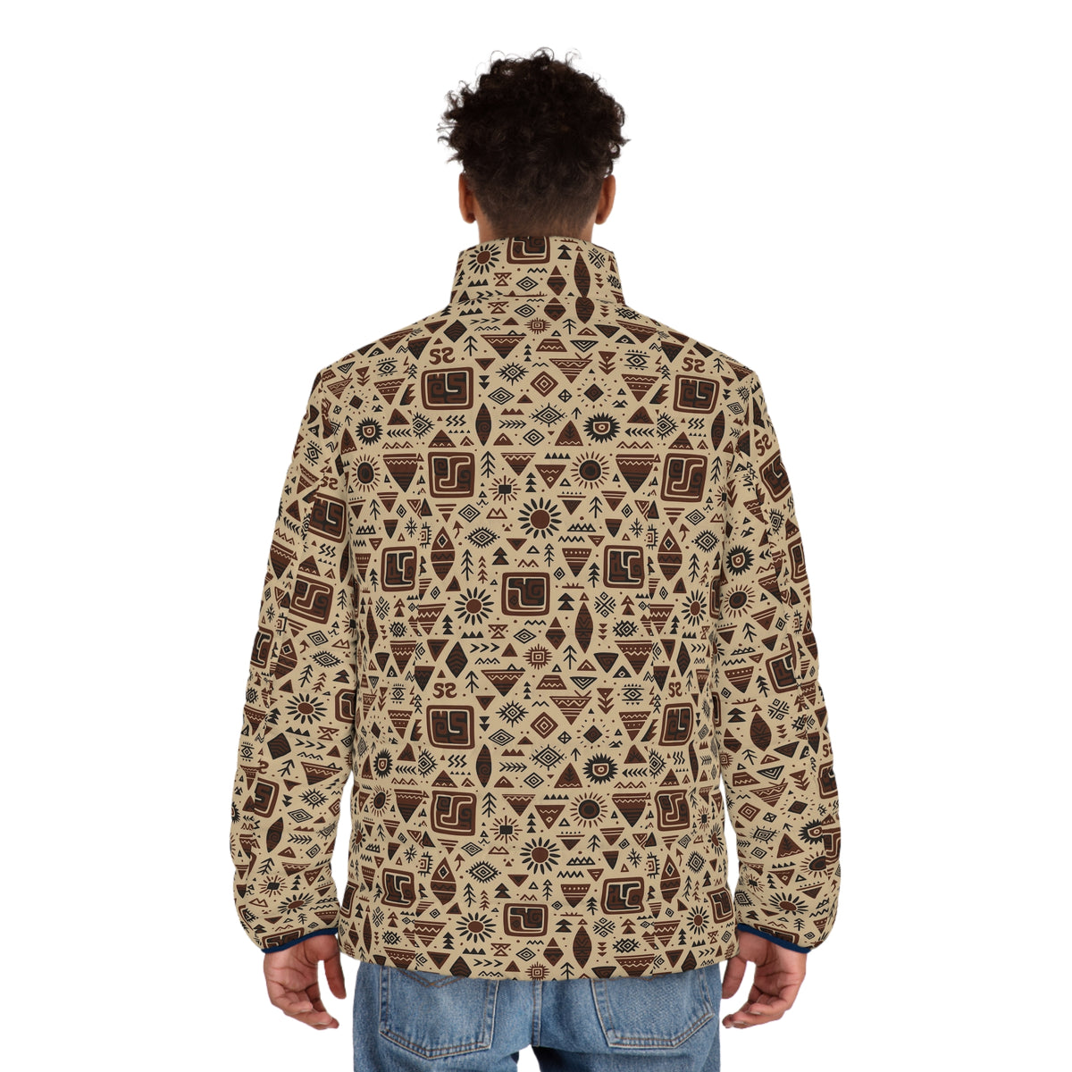 Men's Puffer Jacket (AOP)