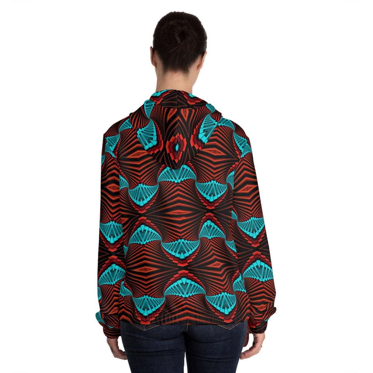 Women’s Full-Zip Hoodie (AOP)