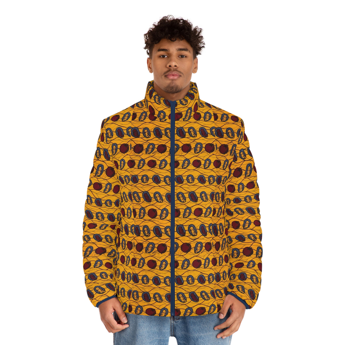 Men's Puffer Jacket (AOP)
