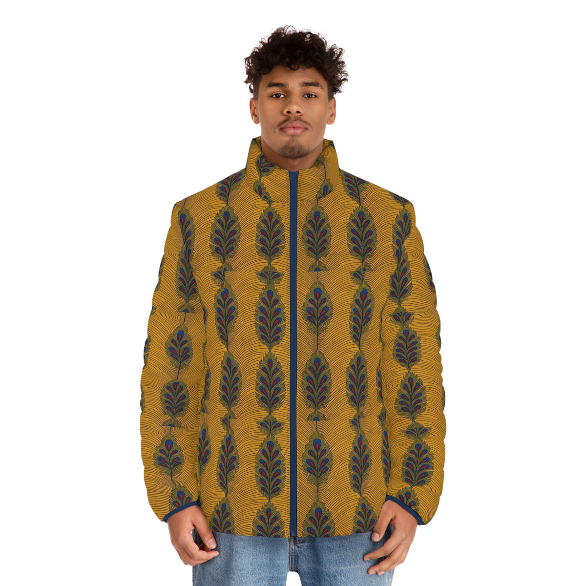 Men's Puffer Jacket (AOP)
