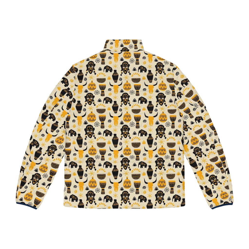 Men's Puffer Jacket (AOP)