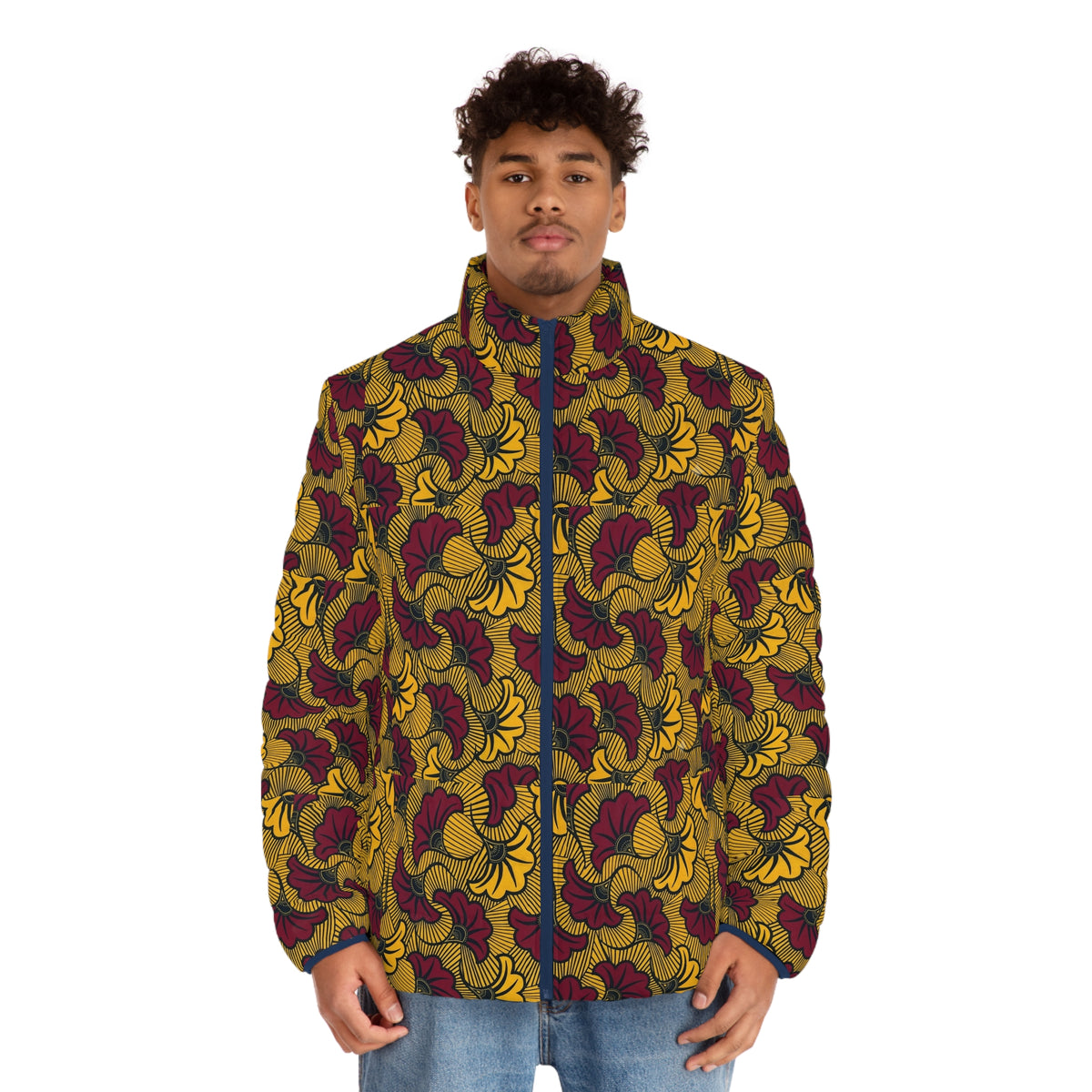 Men's Puffer Jacket (AOP)
