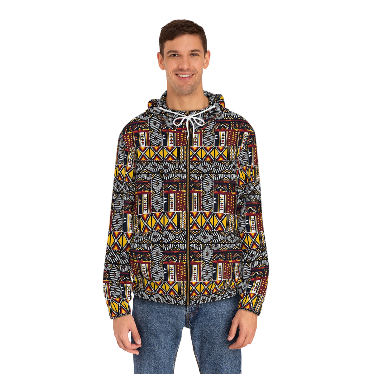 Men's Full-Zip Hoodie (AOP)
