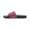 Women's Slide Sandals — Vibrant Abstract Floral Removable-Strap Slides