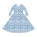 Women's Long Sleeve Dance Dress (AOP)