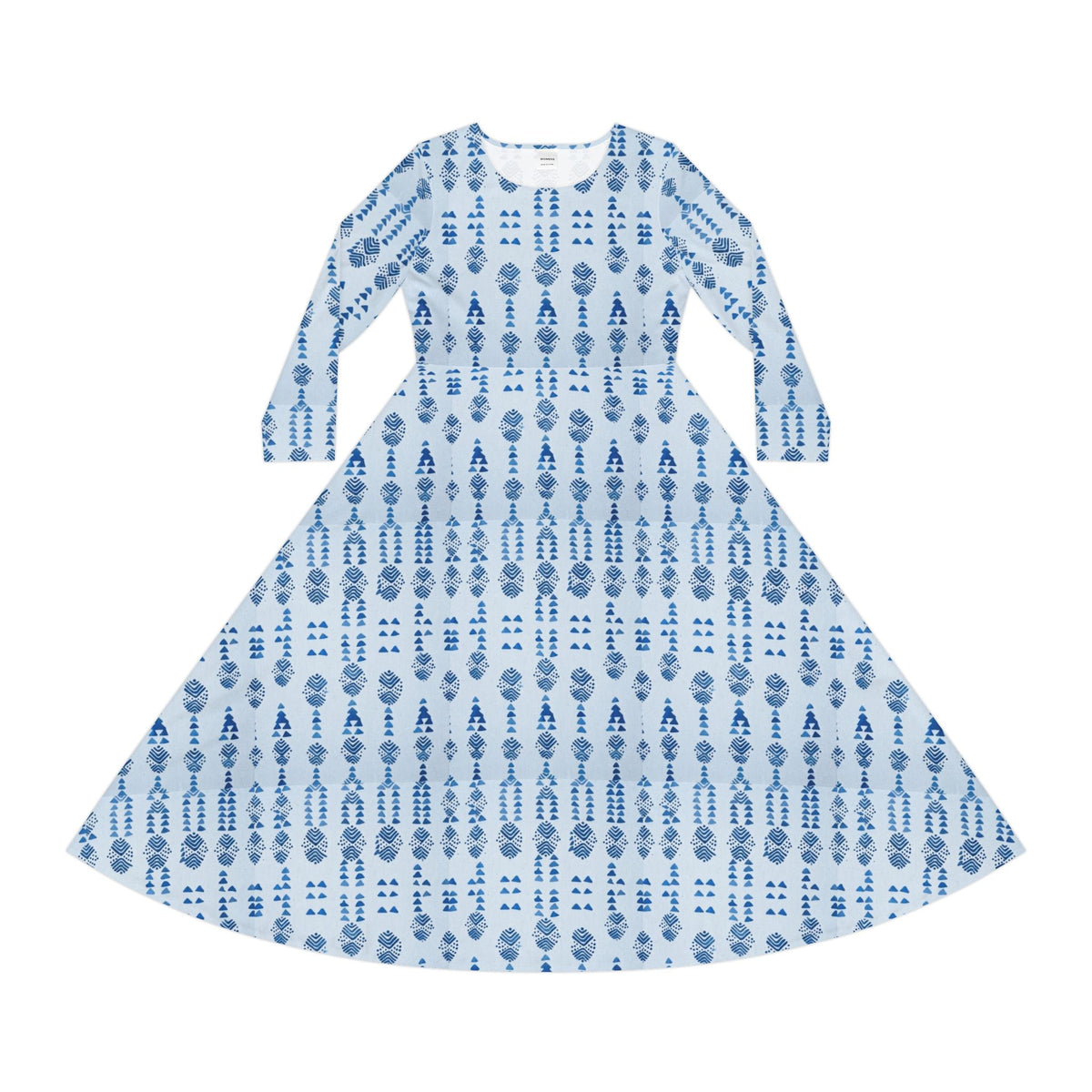 Women's Long Sleeve Dance Dress (AOP)
