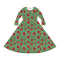 Women's Long Sleeve Dance Dress (AOP)