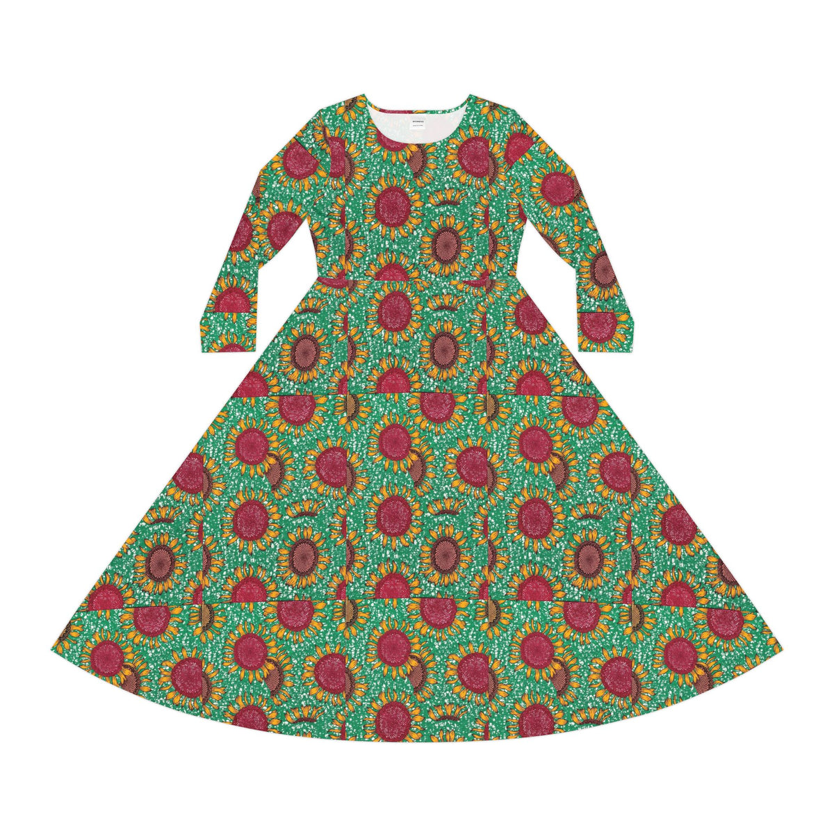 Women's Long Sleeve Dance Dress (AOP)