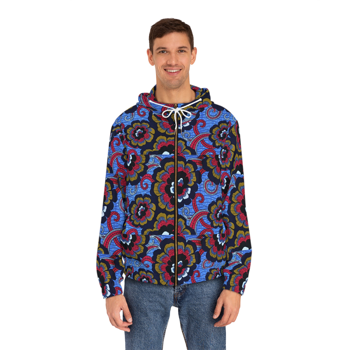 Men's Full-Zip Hoodie (AOP)
