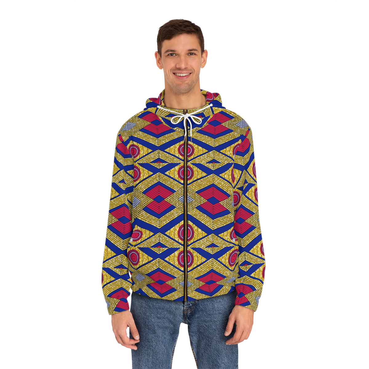 Men's Full-Zip Hoodie (AOP)