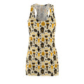 Women's Cut & Sew Racerback Dress (AOP)