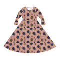 Women's Long Sleeve Dance Dress (AOP)