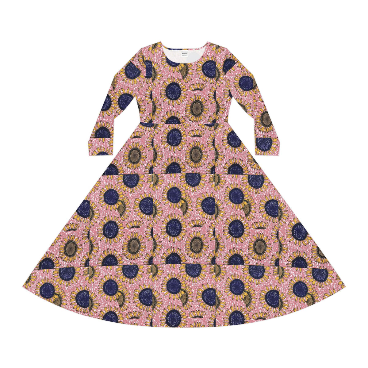 Women's Long Sleeve Dance Dress (AOP)