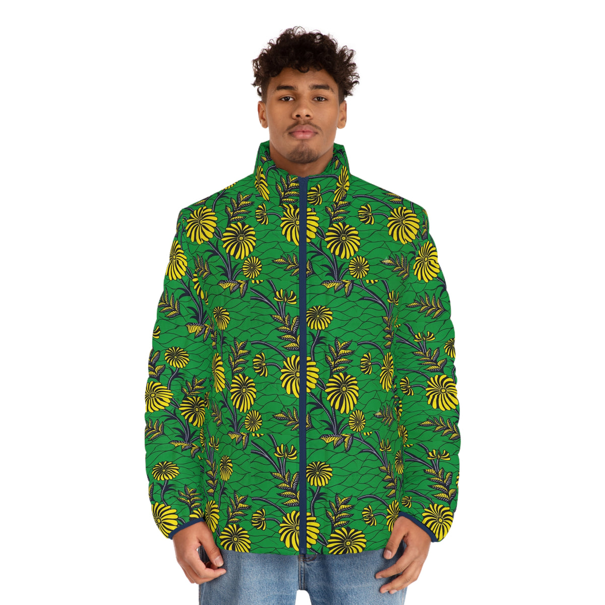 Men's Puffer Jacket (AOP)