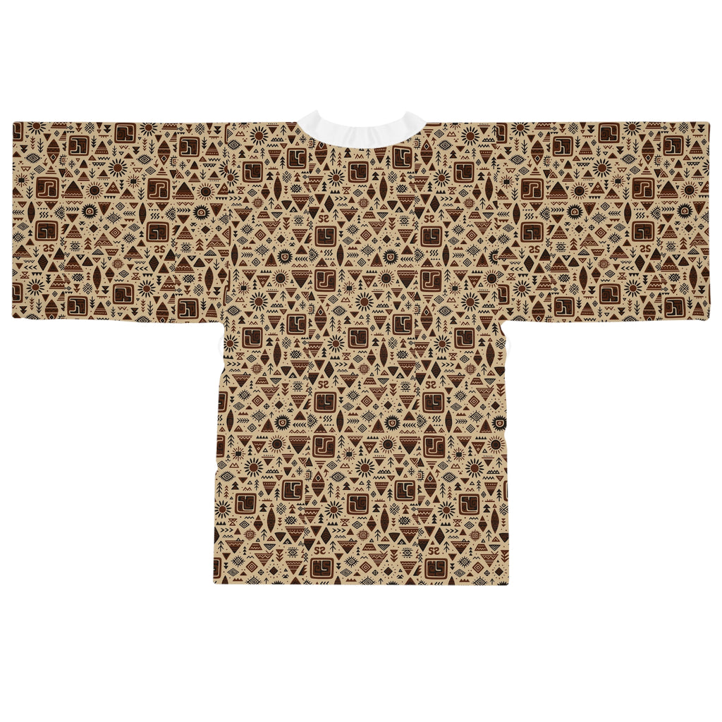Long Sleeve Kimono Robe (AOP)